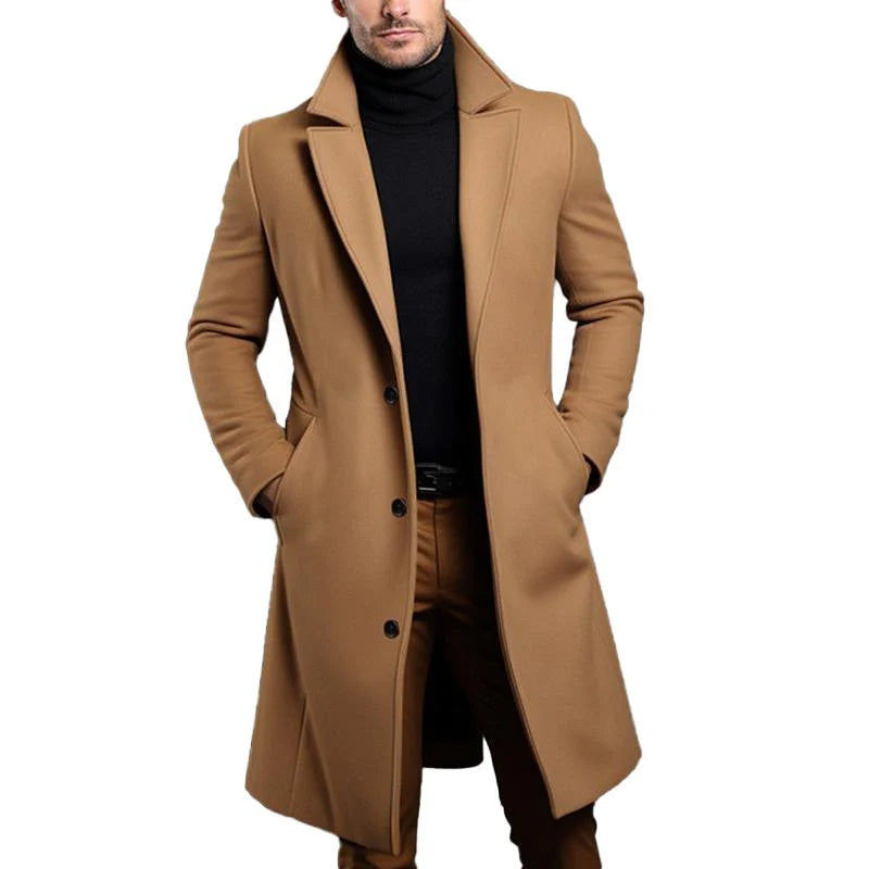 Langford | Women’s Tailored Wool-Blend Mid-Length Coat