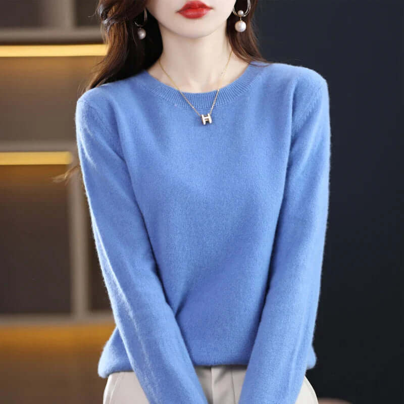 Vulania | Women’s Lightweight Soft Blend Slim Fit Sweater