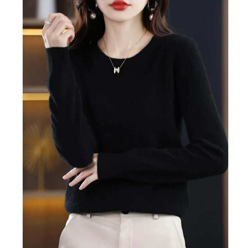 Vulania | Women’s Lightweight Soft Blend Slim Fit Sweater