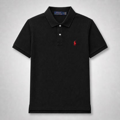 Polo Ralph Lauren Men's Cotton Polo Shirt – Premium Classic Fit Cotton Polo