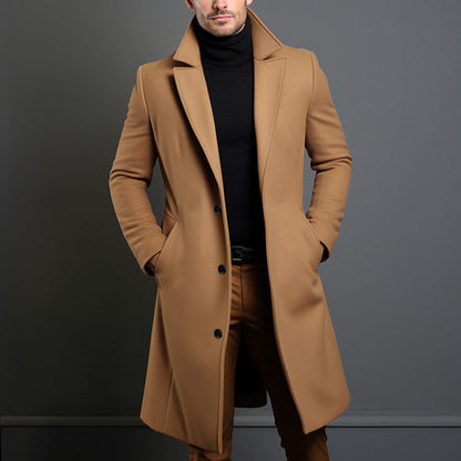 Langford | Women’s Tailored Wool-Blend Mid-Length Coat