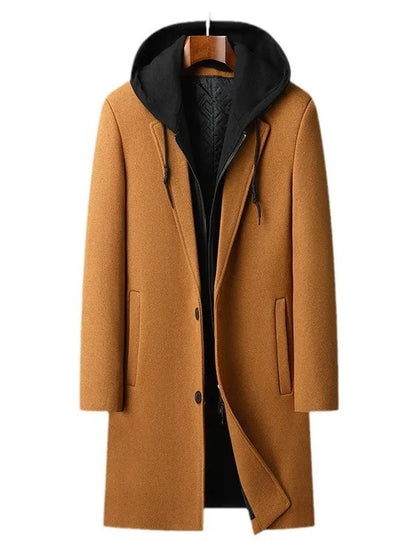 Lareon | Men’s Insulated Hooded Overcoat