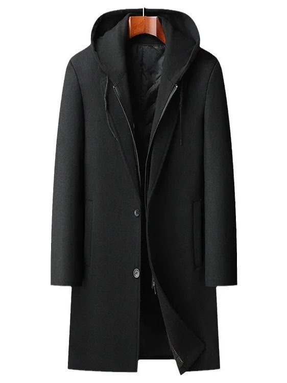 Lareon | Men’s Insulated Hooded Overcoat