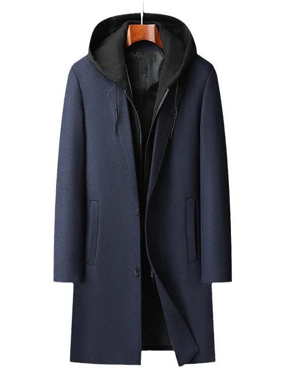 Lareon | Men’s Insulated Hooded Overcoat