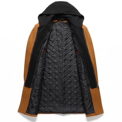 Lareon | Men’s Insulated Hooded Overcoat