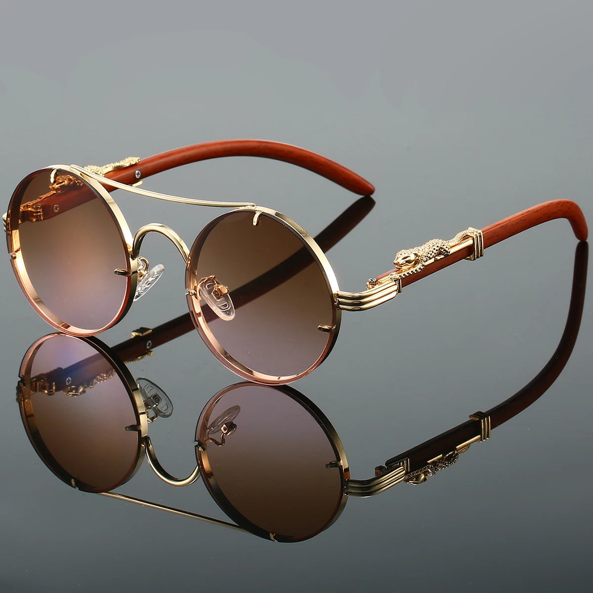 Zaylen | Double-Bridge Gradient Sunglasses